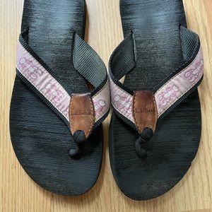 LL Bean women’s flip flops sandals size 7